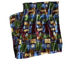 Scarf Reader Author Signature Woolf O'Neil Whitman Frost Hemingway Elliot Milton